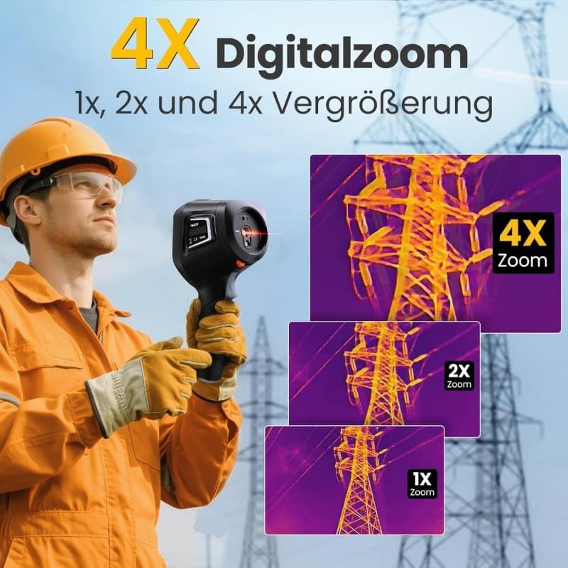 Profi-Wärmebildkamera Infrarotkamera Wärmekamera Thermokamera Infrarotwärmekamera Infrarotwärmebild – 2
