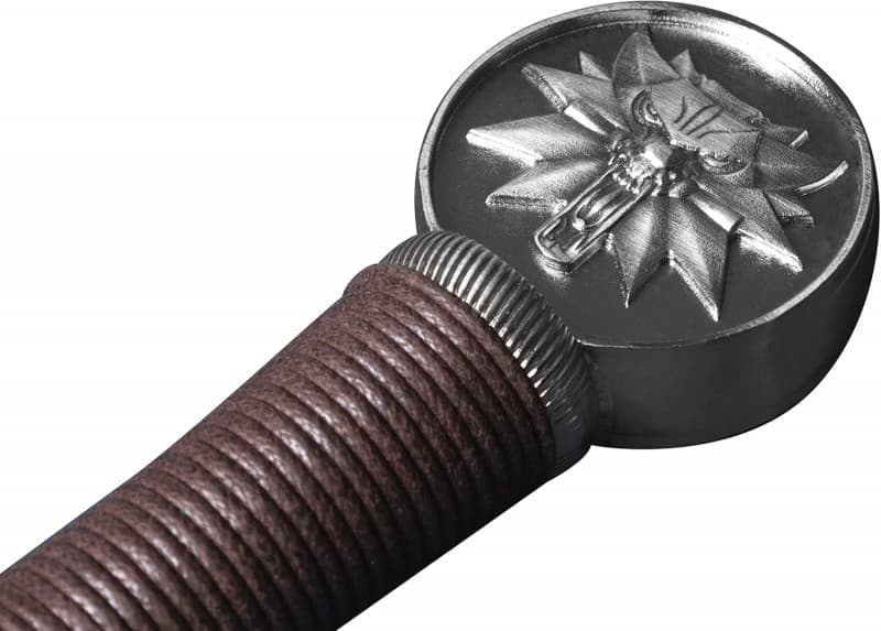 Schwert Minischwert Ritterschwert scharf Stahl mit Scheide inspiriert von The Wittcherr Requisite – 4