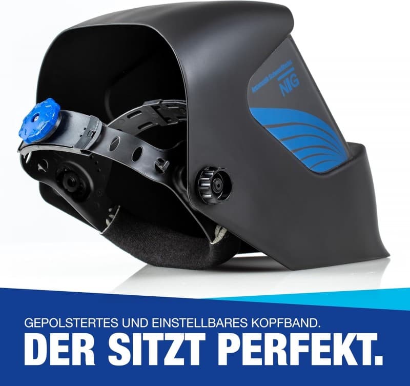 Schweißmaske Automatik Schweißhelm professionell Schutz Komfort Schweißen automatische Verdunkelung – 3