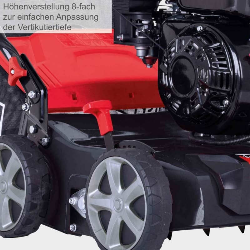 Benzin-Vertikutierer Rasenlüfter Aerifizierer 2 in 1 Stechlüfter Rasenlüfter Wurzellüfter 4-Takter – 3