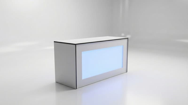 LED Bar mieten – Leuchtende Event-Theke & Bartresen mit RGB-Farbwechsel für Ihr Event – 2