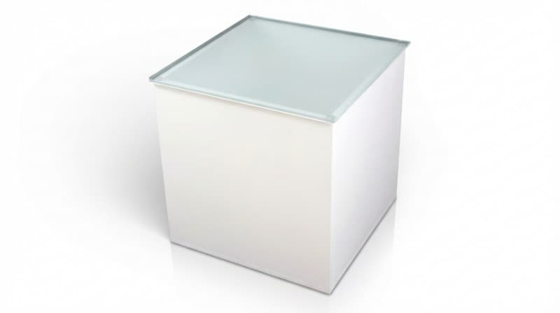 Loungemöbel / Sitzwürfel / Loungehocker / Leder Hocker – 3