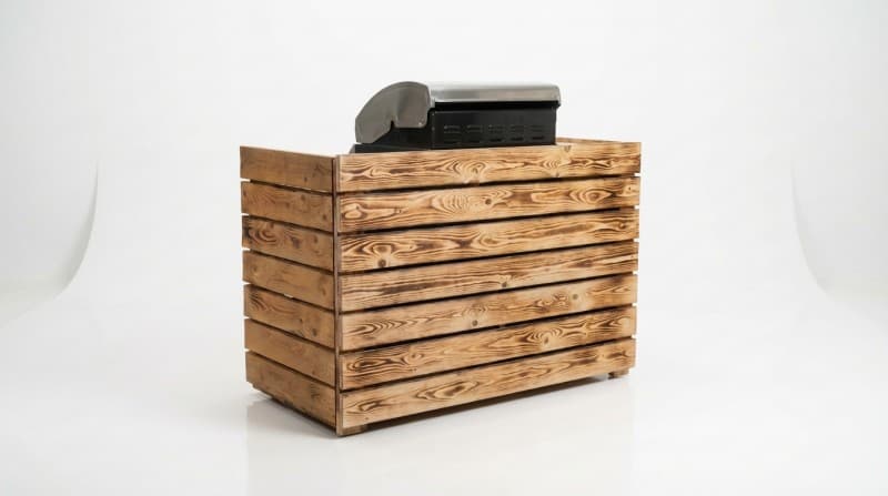 Großer Holzkohlegrill (100x60 cm) & Gasgrill mit 3 Heizzonen – Inklusive Reinigung – 3