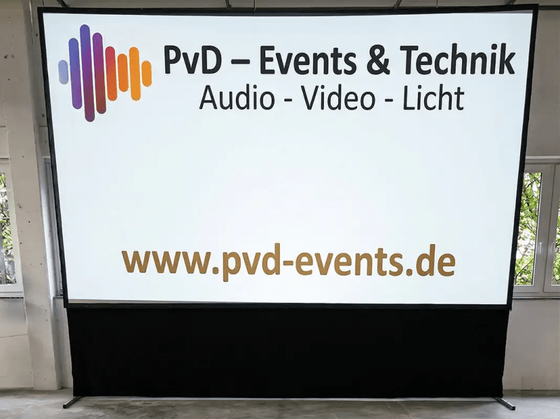 AV Stumpfl Vario32 Rahmenleinwand | 460 x 270 cm | 16:9 Profi-Lösung