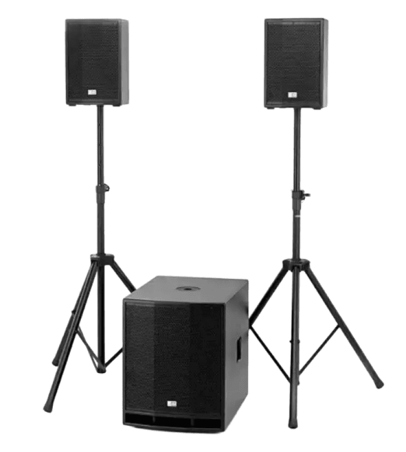 Party-Anlage bis 80 Pers. | Soundsystem | Musik-Set mieten