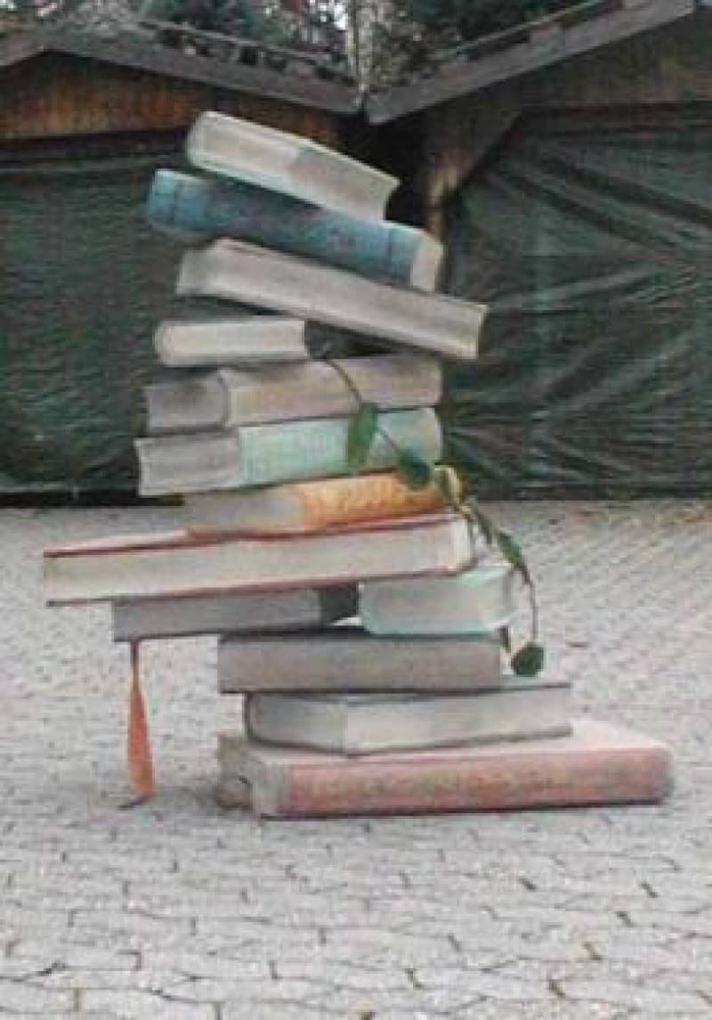 Bücherstapel,Schule, Lesen, Hobby, Literatur