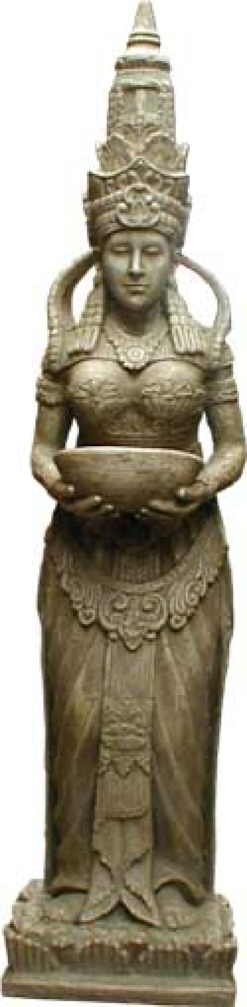 Tempeldiener Figur / Indien