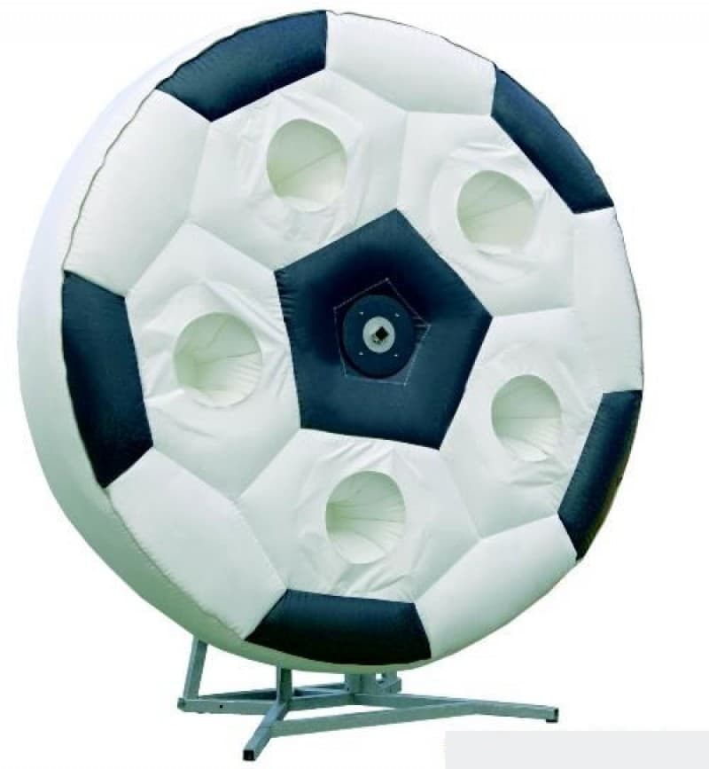 Fussballrad drehend / Spinning Ball