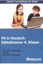 Fit in Deutsch - Diktattrainer 4. Klasse Einzellizenz